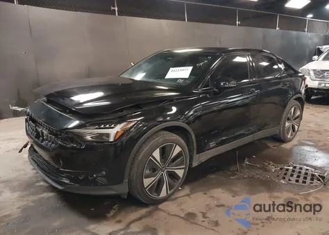 2023 Polestar 2 Long Range Single Motor/Long Range Single Motor Plus z USA, uszkodzony, nr VIN YSMEG3KA0PL157257